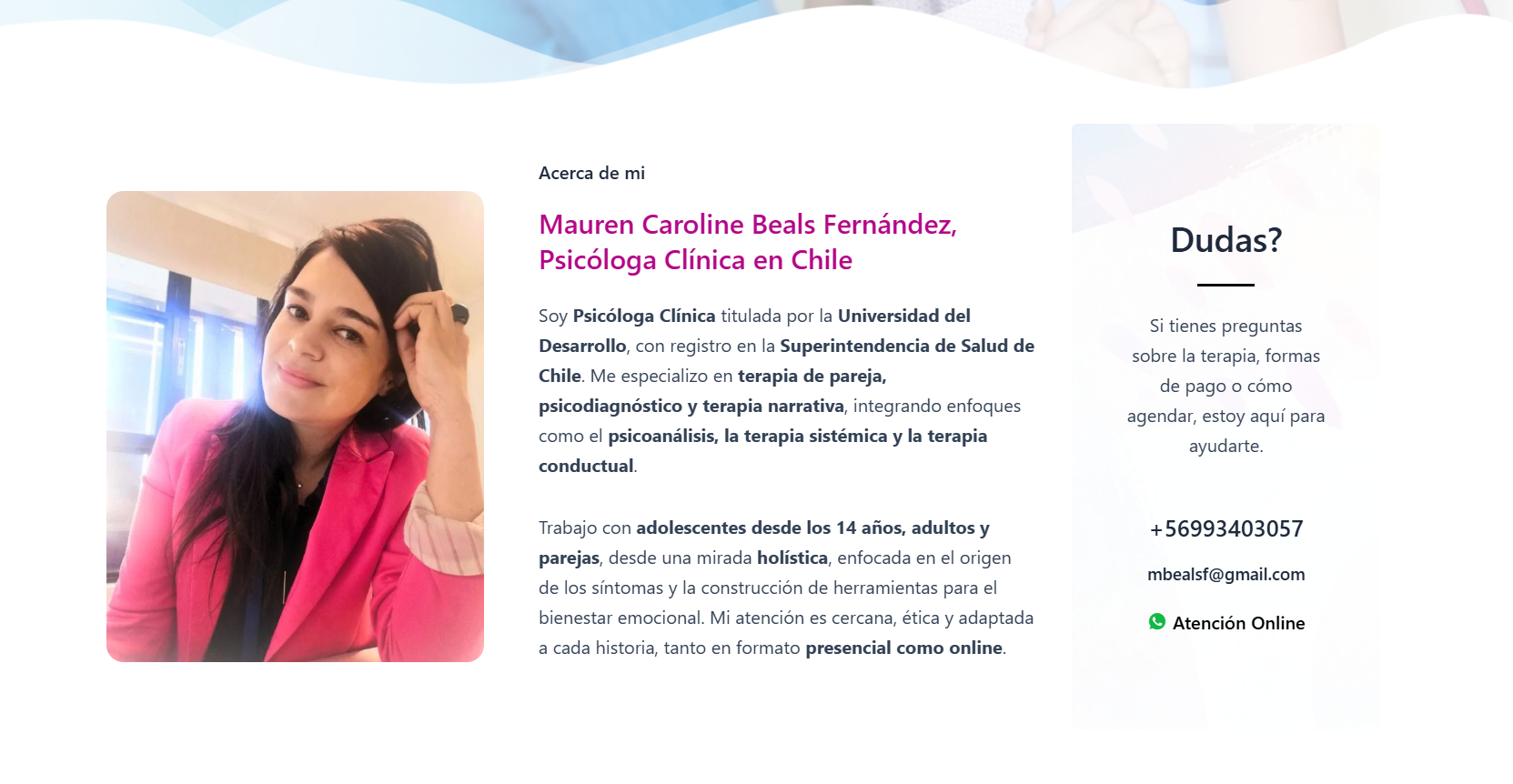 Proyecto Psicóloga Beals