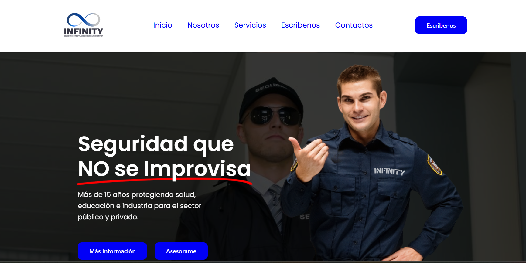 Proyecto Seguridad Infinity